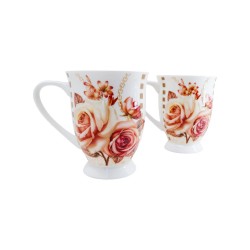 2 pc Mugs In Gift Box 340 ml - Gold