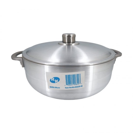 26cm Aluminum Pot with 2 Handles