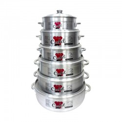 12 pcs Caldero Set - 20,24,26,30,32,36 cm