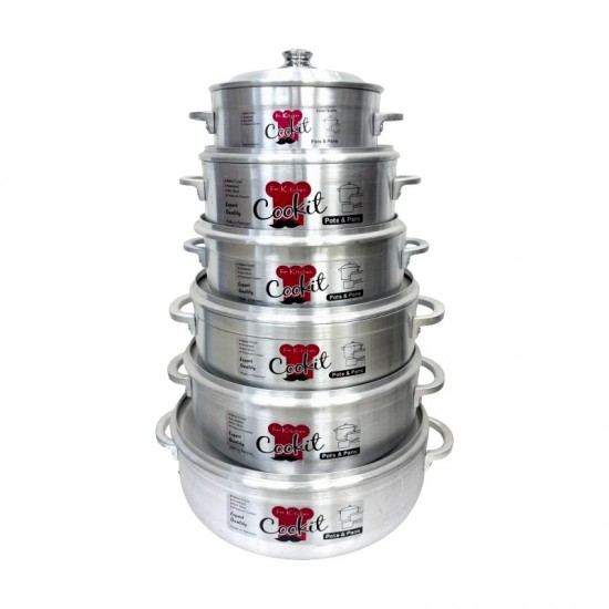 12 pcs Caldero Set - 20,24,26,30,32,36 cm