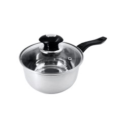 18 cm S/S Sauce Pot with Lid 6/C