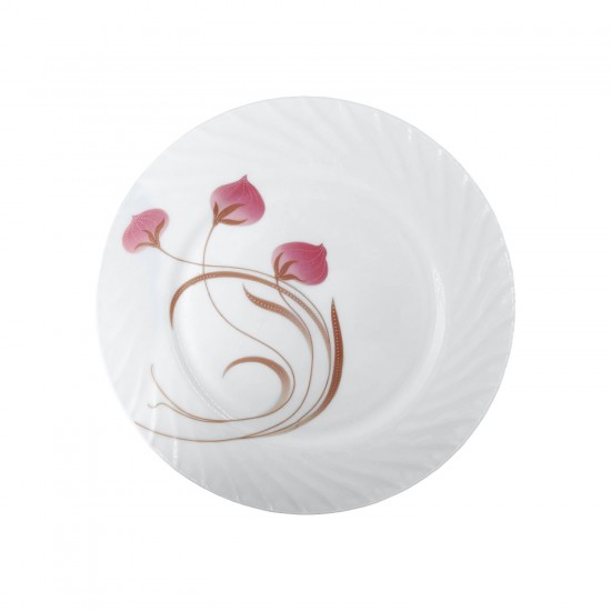 10' Plate (Pink & White),36/C M/12