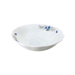 6' Opalware Bowl (Blue & White) 72/C