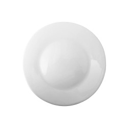 7" Opal ware white dessert Plate