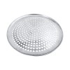 16' Aluminum Pizza Tray with hole ,50/C