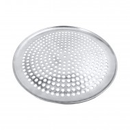 16' Aluminum Pizza Tray with hole ,50/C
