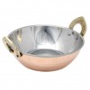 Wok - Serving Dish - Copper w/SS Liner 5"/13cm # 1