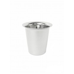 Tumbler w/Edge / Glass(Patti)  Stainless Steel  # 6.5