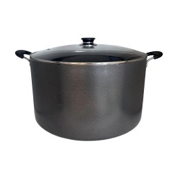 Non Stick Sauce Pot w/G.Lid  44cm - 4.5mm