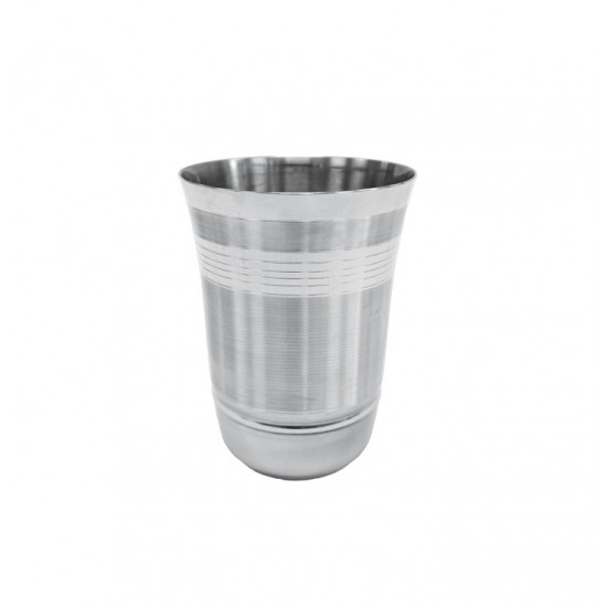Tumbler - Stainless Steel Glass - Silver Finish Tumbler - Stainless Steel Glass - Silver Finish