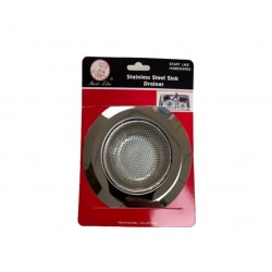 Sink Drainer Soild/Perforated S.Steel/LARGE 