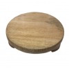 Cutting Board / CHAKLA / Buffed - Solid, Neem Wood # 11 / 10.5"