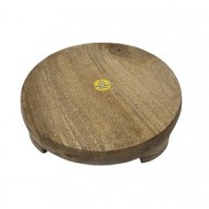  Cutting Board / CHAKLA / Buffed - Solid, Neem Wood # 9 / 8.5"