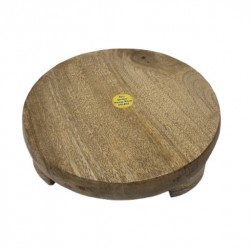  Cutting Board / CHAKLA / Buffed - Solid, Neem Wood # 9 / 8.5"