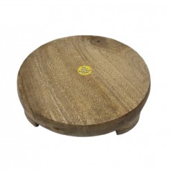  Cutting Board / CHAKLA / Buffed - Solid, Neem Wood # 9 / 8.5"