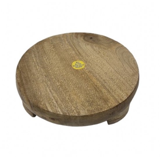  Cutting Board / CHAKLA / Buffed - Solid, Neem Wood # 9 / 8.5"