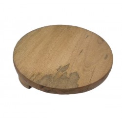 Cutting Board / CHAKLA / Buffed - Solid, Neem Wood # 12 / 12"