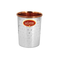 Tumbler Stainless Steel /Copper w/Dimple Design/Hammered