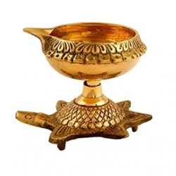 Brass Turtle Kubair Diya #3