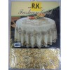 PVC Table Cloth Round 150cm (60') Gold,24/C M/12