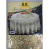 PVC Table Cloth Round 150cm (60') Silver,24/C M/12