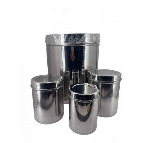 Ubha dabba14pcs.Deep Cannister Set w/lid, Heavy 10*24 