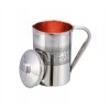 Jug, Copper w/Stainless Steel Liner # 6, SAGA /La Coppera