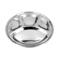 Compartment Plate - Light, 28cm