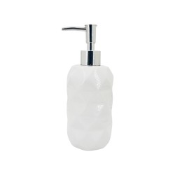 Round White Soap Dispenser 48/C