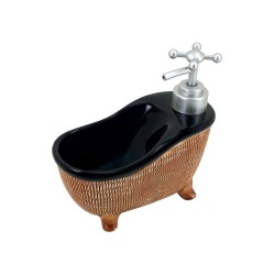 Black Antique Designed Soap Dispenser 24/C