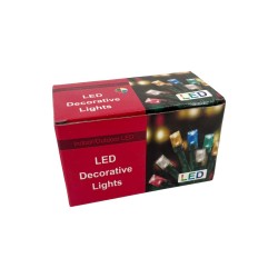 Multi Function Christmas Lights (Assorted) 100 Bulbs,M/12