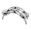 PLASTIC PLANT STAND (3 Planters)