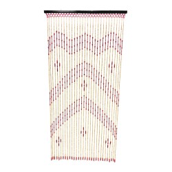 Wooden Beaded Curtain (Design C),12/C M/4