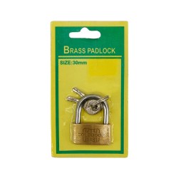 30mm Brass Padlock,600/C M/50