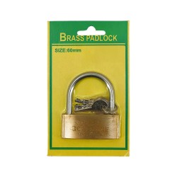 60mm Brass Padlock,300/C M/24