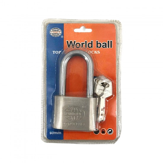 Heavy Duty Lock--50mm Long Shackle,72/C M/12