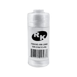 Polyester White Twine Spool 90g,100/C M/50