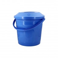 16 Litre Bucket w/Lid (Red/Blue/Green),30/C M/15