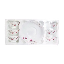7pc Opalware Set (Pink),12/C M/4