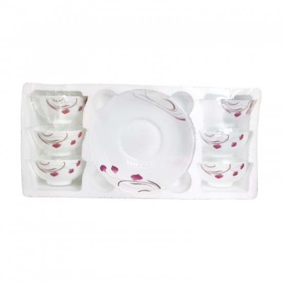 7pc Opalware Set (Pink),12/C M/4
