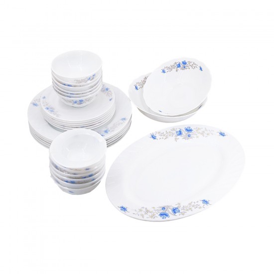 27pcs Dinner Set (Blue),2/C
