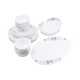 27pcs Dinner Set (Blue),2/C