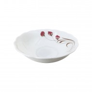 8' Opalware Bowl (Pink & White),36/C