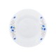 Opal ware 9" Soup Plate - Blue