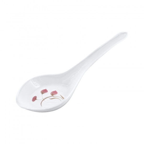 8.5' Opalware Spoon (Pink & White) 96/C