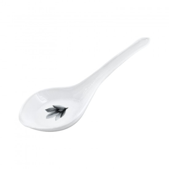 8.5' Opalware Spoon (Grey & White) 96/C