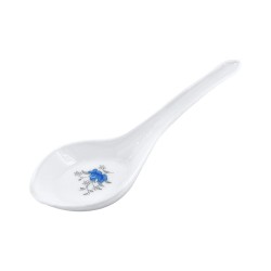 8.5' Opalware Spoon (Blue & White) 96/C