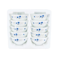 10Pc. Opalware (Blue),12/C M/4
