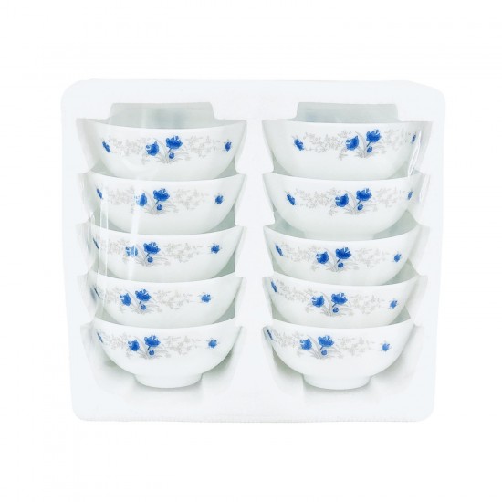 10Pc. Opalware (Blue),12/C M/4