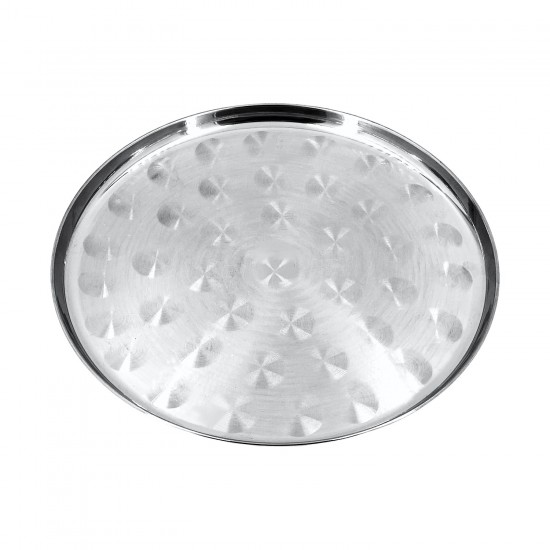 S/S Pooja Thali (27.5cm/11'),100/C M/12